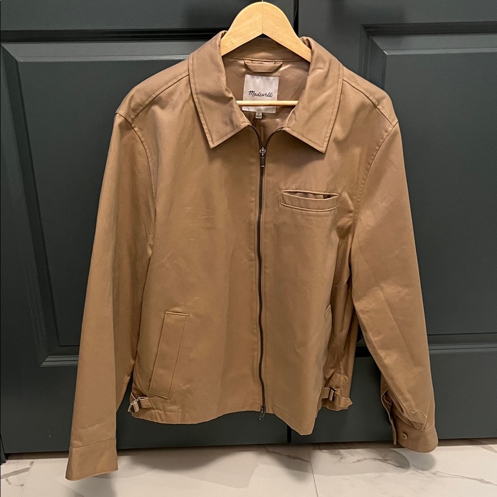 Madewell Camel Zip Jacket